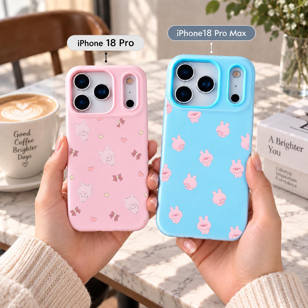 Apple Iphone 15 - 人気アーティスト「A-AsamimichanS」のスマホケース。キャンディカラーの2-in-1クリアマットカバー。iPhone 18、17、16、15、14、13 Pro Maxに対応。