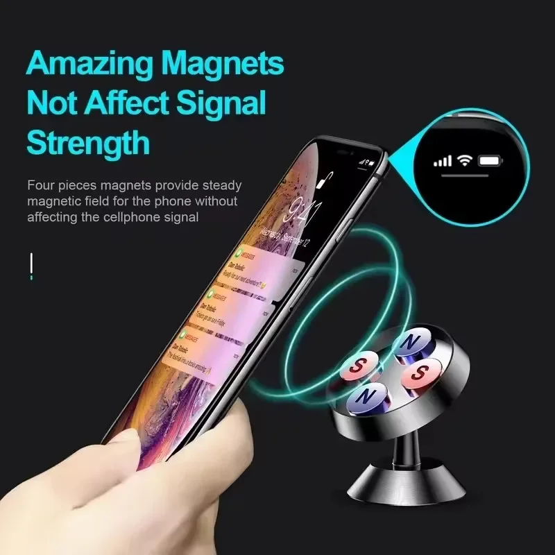 マグネット式車載携帯電話ホルダー マグネットマウント モバイ - Phone Accessories Holder Car のレビューと価格