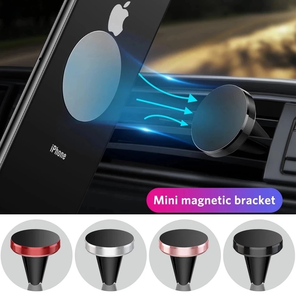 車載用マグネット式携帯電話ホルダー、iPhone 14、13 - Phone Accessories Holder Car のレビューと価格