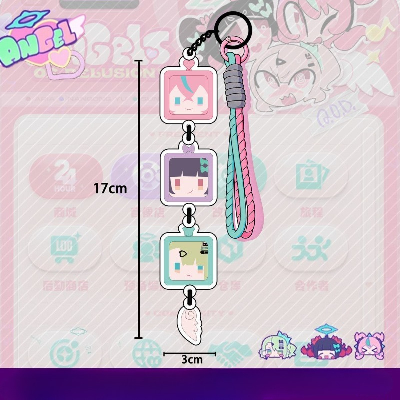 ゲームゼンレスゾーンゼロ幻想の天使コスプレ携帯電話チャームラ - Phone Zone Accessories & Repair Photos のレビューと価格