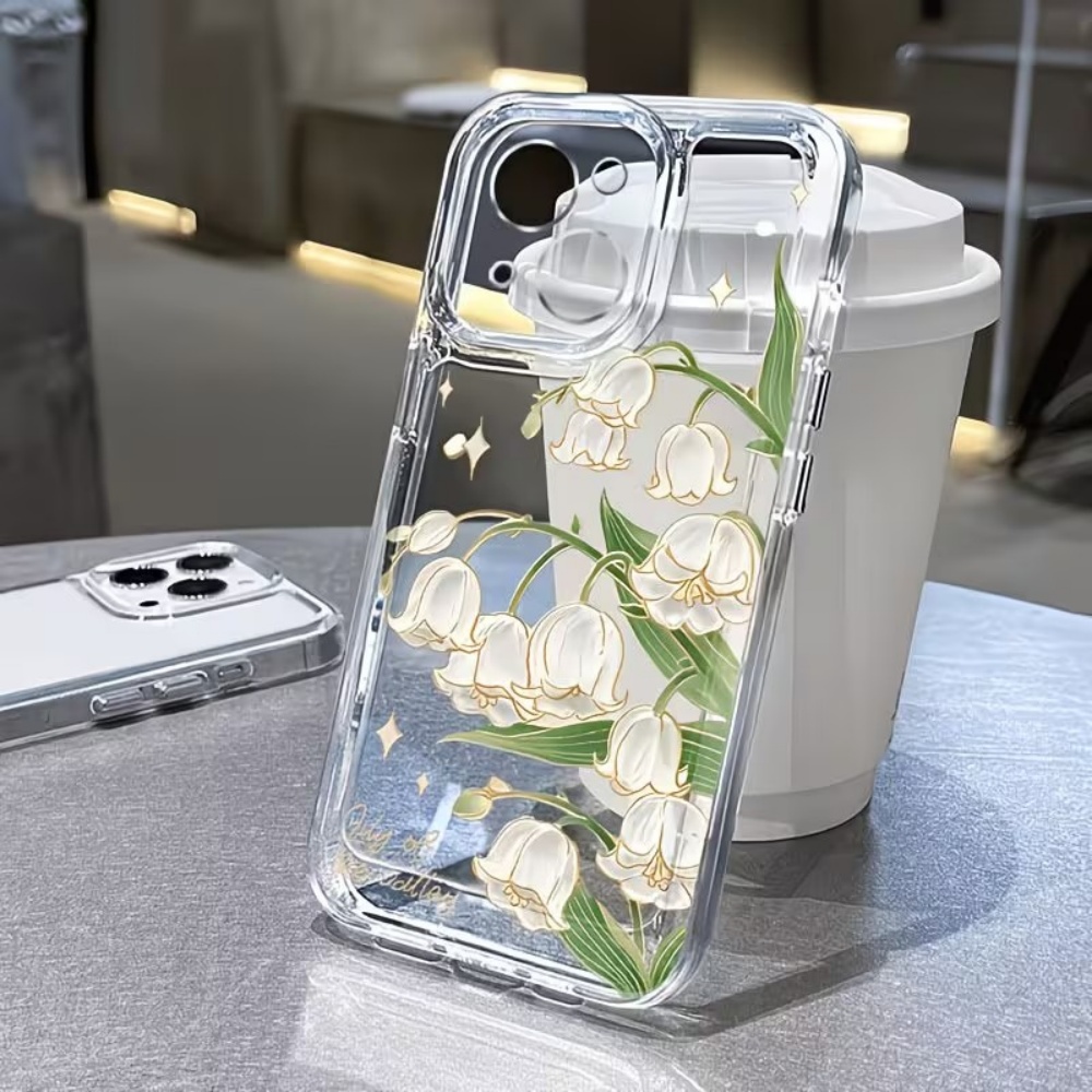 ヴィンテージ スズラン柄 iPhoneケース iPhone  - Apple Iphone 15 のレビューと価格