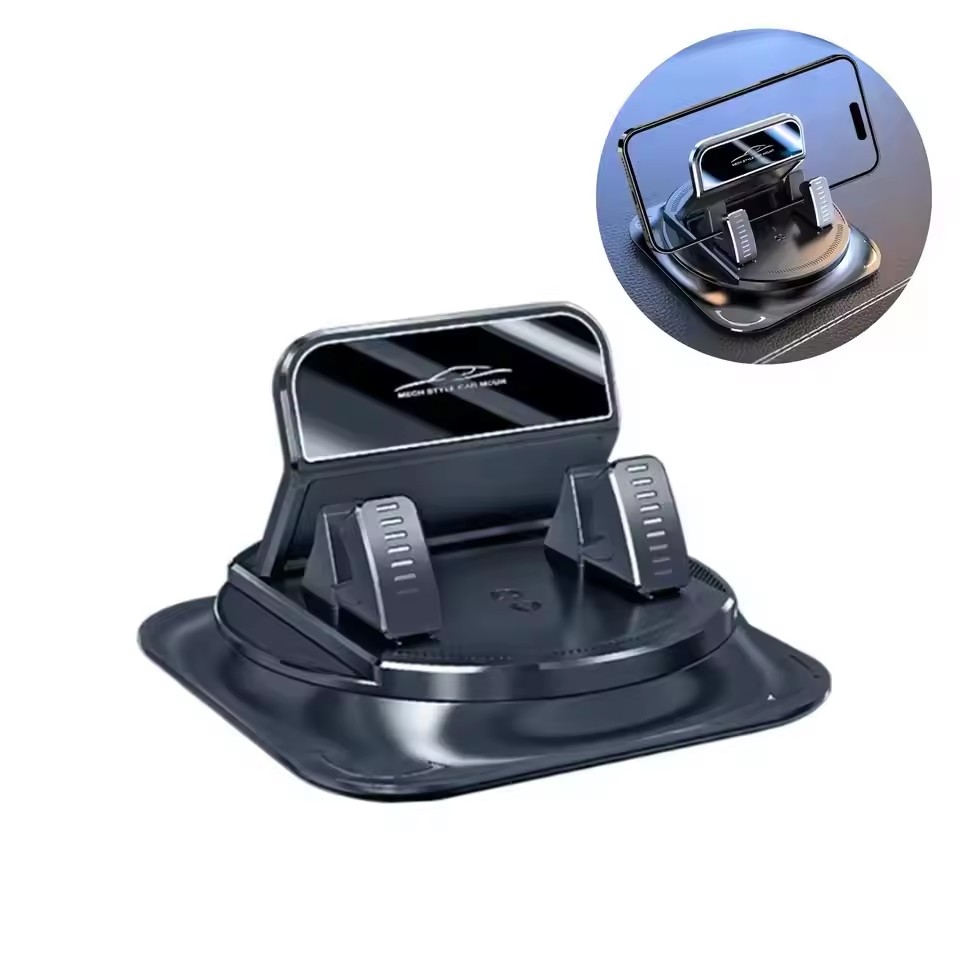 360 °   度角調整可能な車載携帯電話ホルダー、滑り止め - Phone Accessories Holder Car のレビューと価格